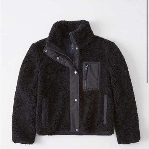 Abercrombie & Fitch Jackets & Blazers - Abercrombie & Fitch sherpa jacket